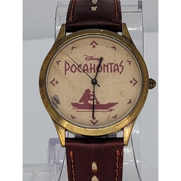 Vintage Disney Pocahontas Watch in Original Collector’s Box